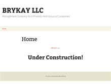 Tablet Screenshot of brykay.com